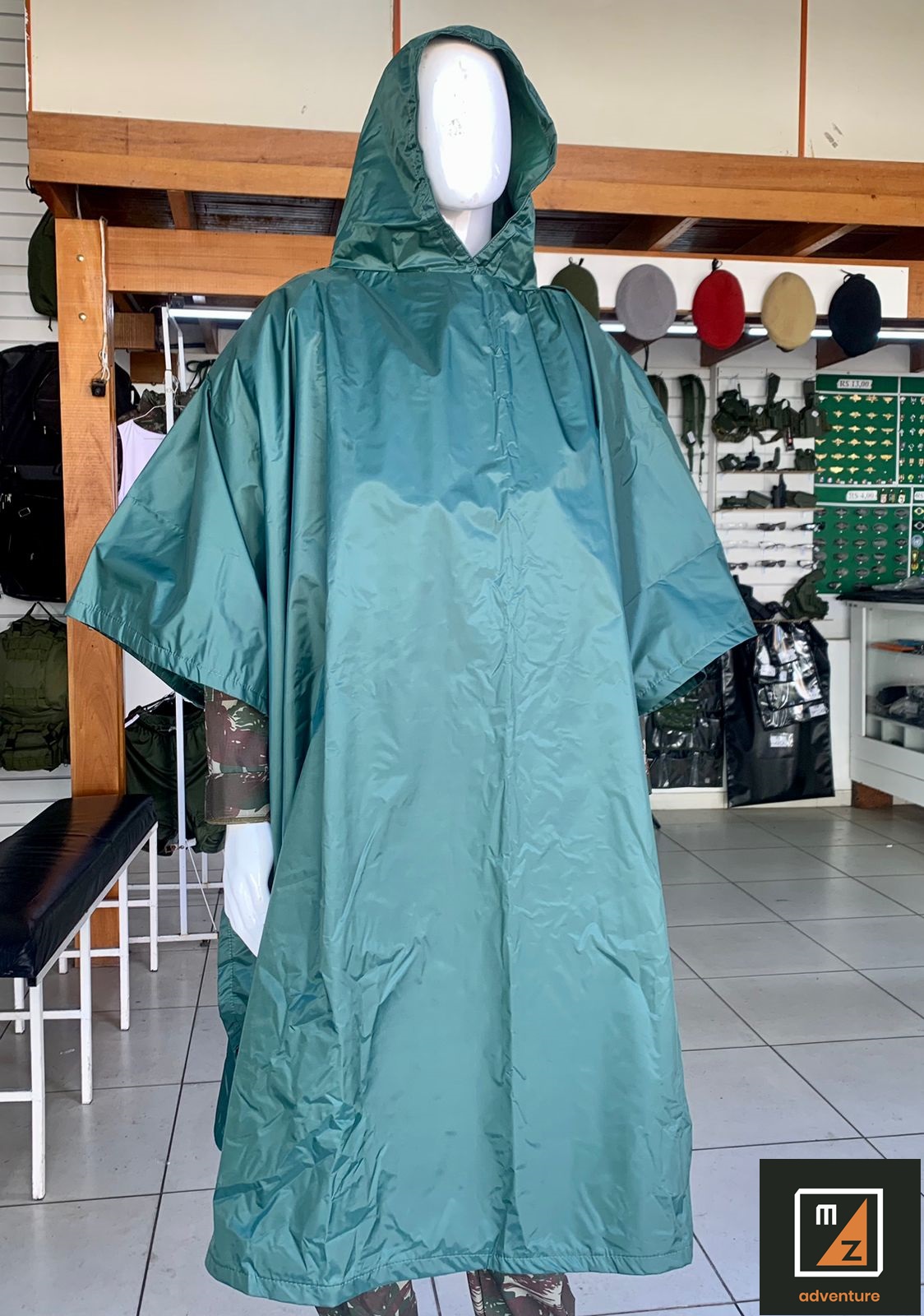 Porta Poncho Antigo Militar Do Exercito Brasileiro Eb